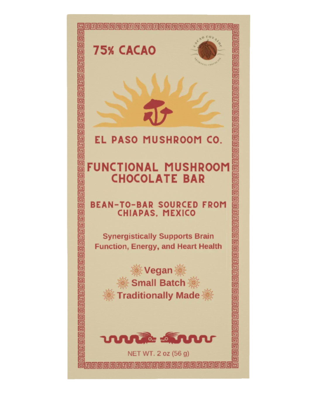 Lions Mane Chocolate Bar